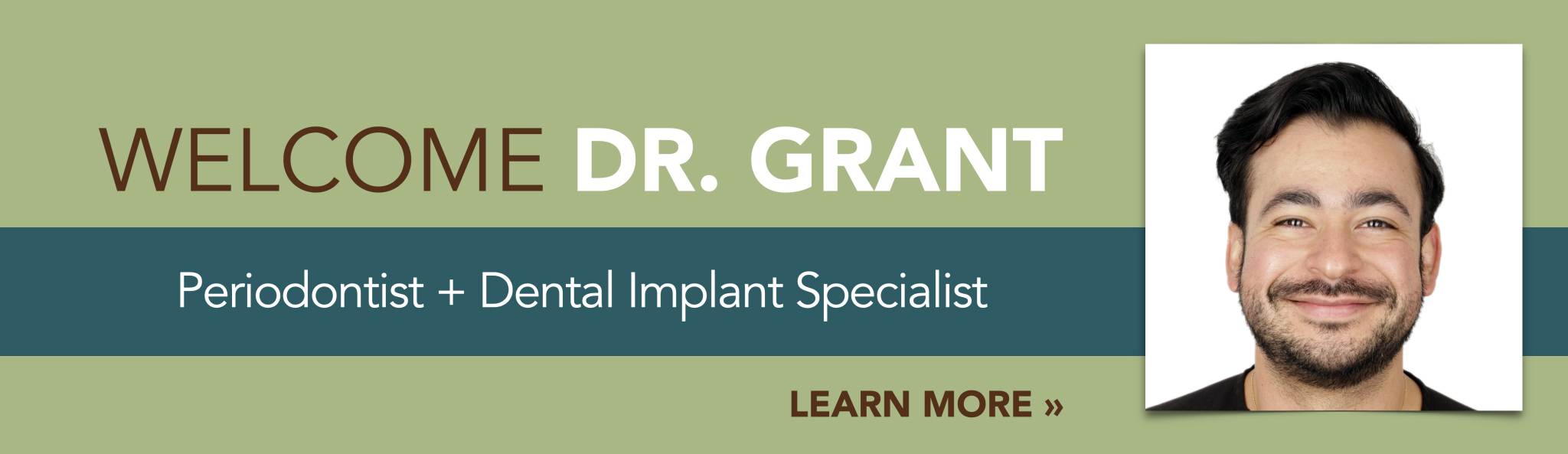 Welcome Dr.Grant